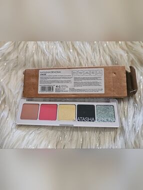 Natasha Denona Jubilee Eyeshadow Palette - Pink, Gold, Black, Green